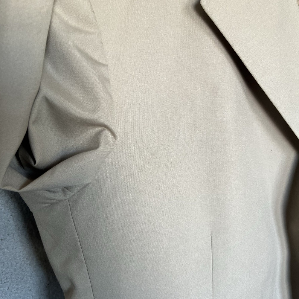 Brooks Brothers Blazer Mens 40R Brown Suit Coat Unstructured Brookscool Poplin - Picture 9 of 16